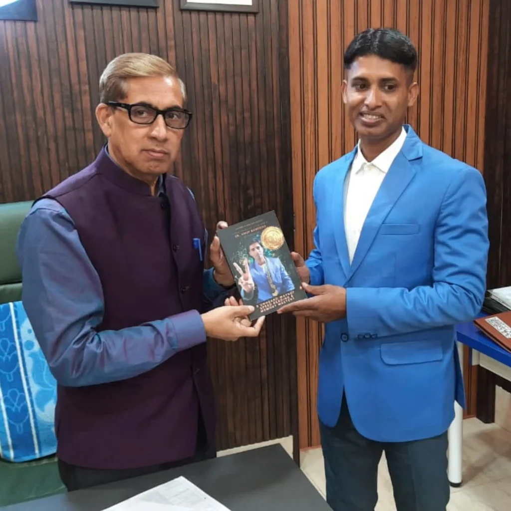 With N K GAUTAM Sir, Principal DAV Public School, Midnapore